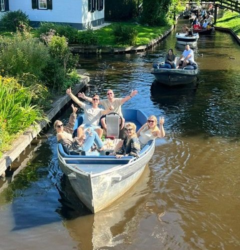 Giethoorn boot 8 personen
