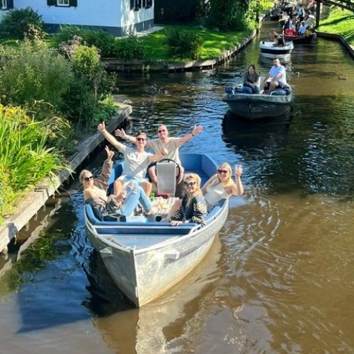 Giethoorn boot 8 personen